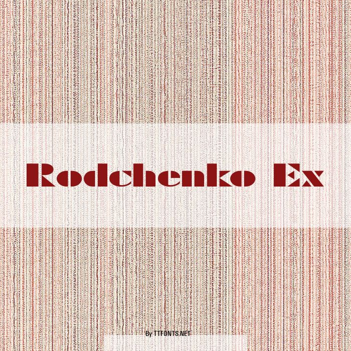Rodchenko Ex example